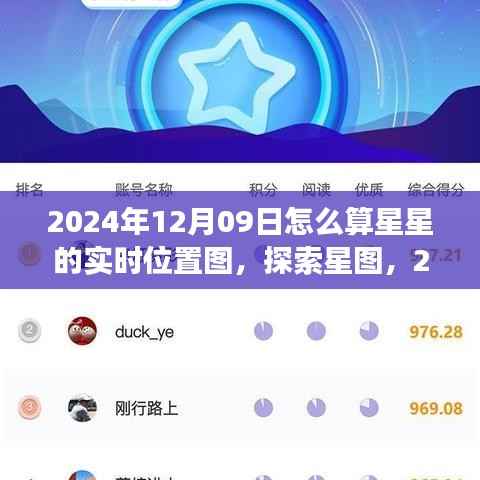 探索星图，如何计算与解读2024年12月09日的星星实时位置图