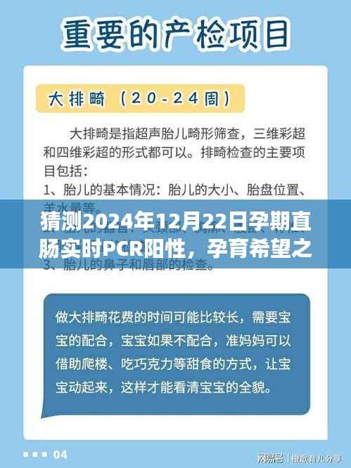 孕期直肠实时PCR阳性，探索变化的力量与孕育希望之光之旅
