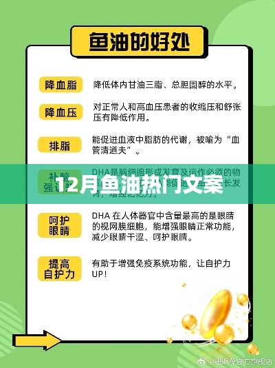 12月鱼油精选文案，健康养生新选择