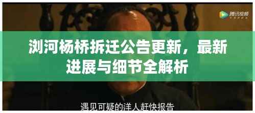 浏河杨桥拆迁公告更新，最新进展与细节全解析